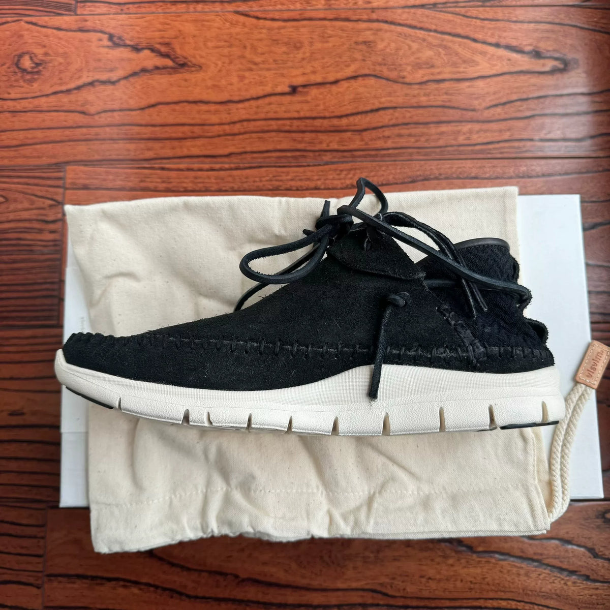 Visvim 17aw UTE MOC TRAINER FOLK (VEG SUEDE) Slip-on Casual Shoes