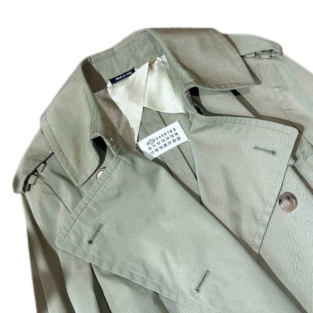 Maison Margiela Double-Breasted Trench Coat