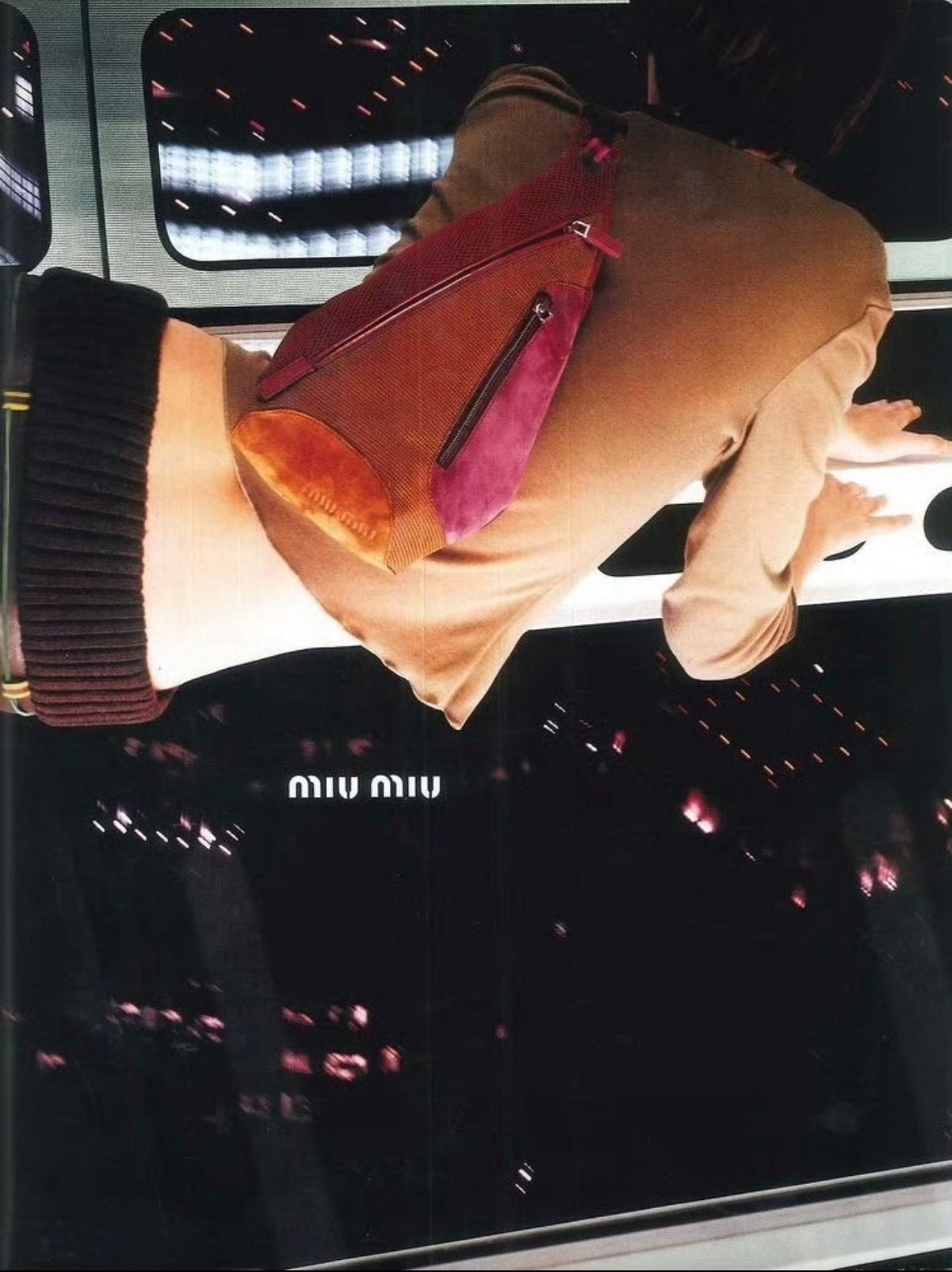 Miu Miu Nylon 1999 Vintage Backpack