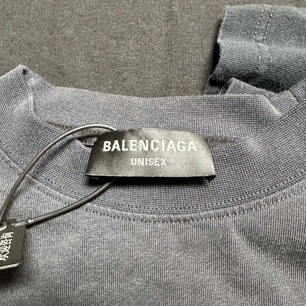 Balenciaga Inverted Band Short Sleeve Top