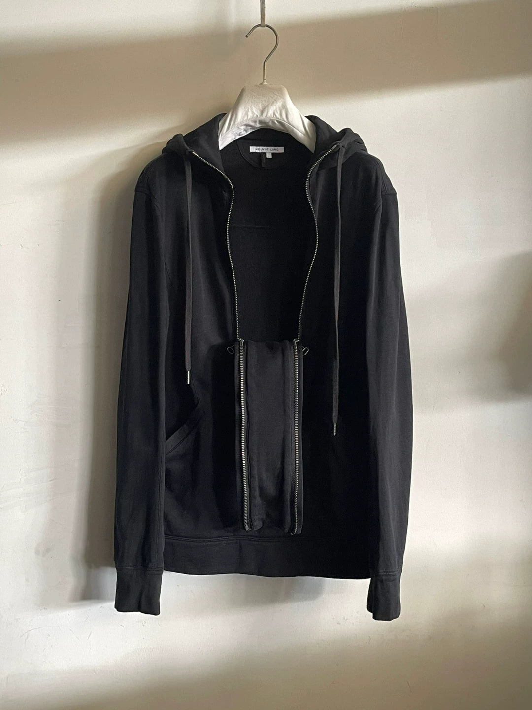 Helmut Lang Double Zipper Sweatshirt Jacket Coat