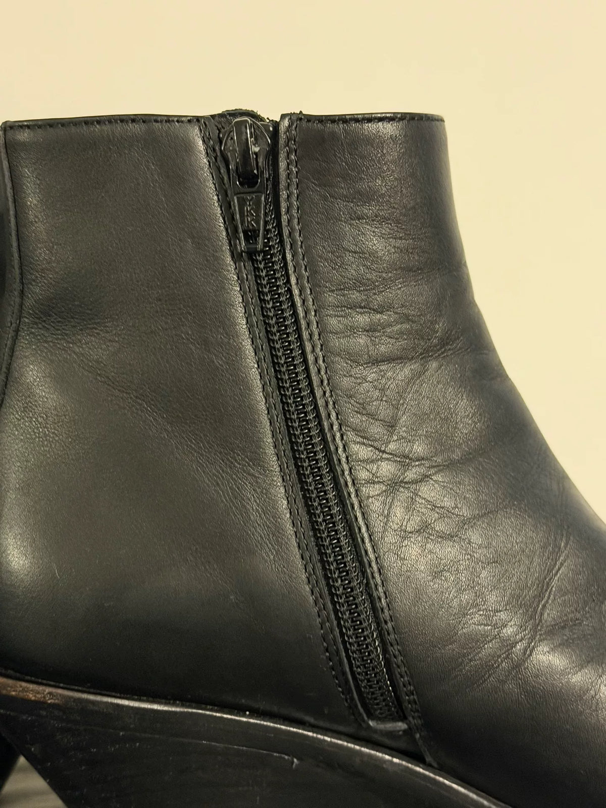 Ann Demeulemeester Western Wedge Boots Combat Ankle Boots