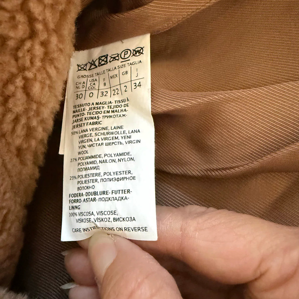 Max Mara Teddy Coat