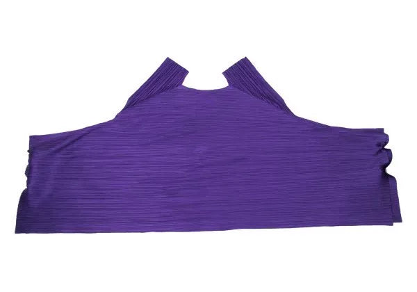 Issey Miyake Vintage Purple Deformed Pleated Top