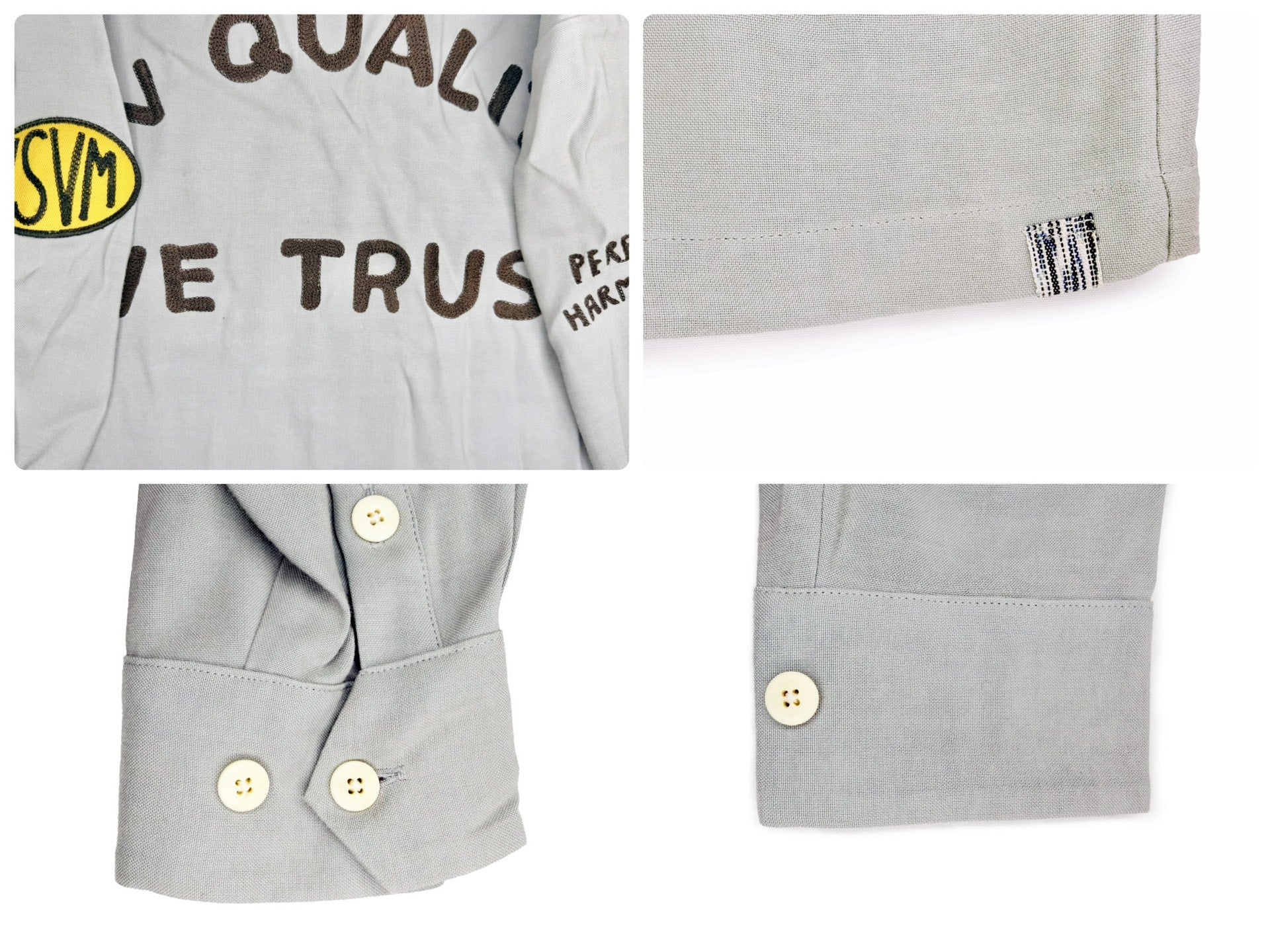 Visvim 24SS Keesey G.s I.q.w.t “peerless” “ Gray Shirt
