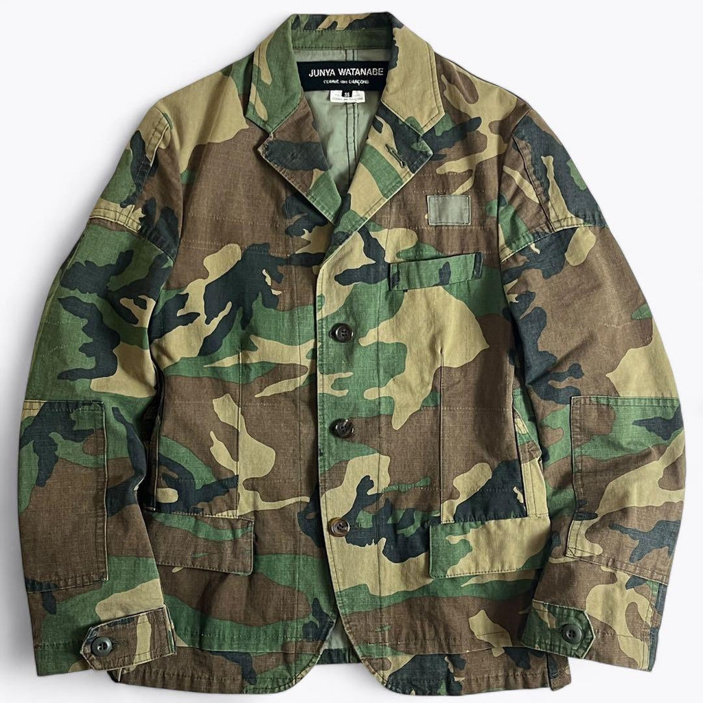 Comme Des Garcons 06AW Reconstructed Camo Jacket