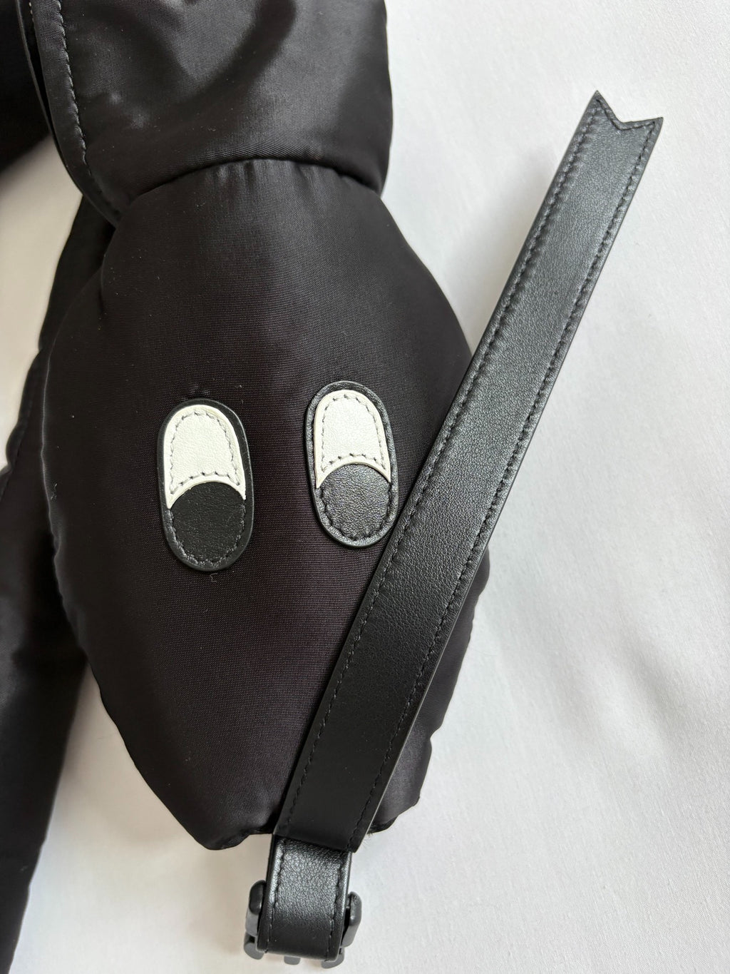 Walter Van Beirendonck snake‑shaped crossbody bag