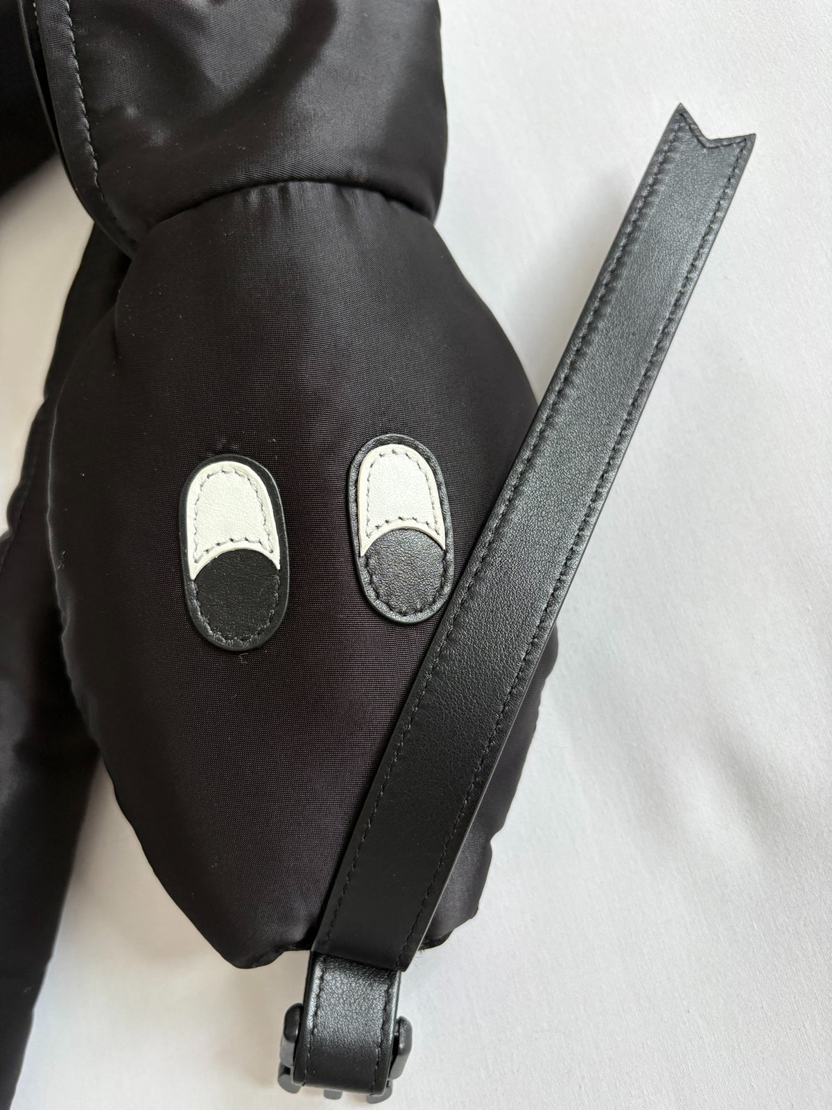 Walter Van Beirendonck snake‑shaped crossbody bag