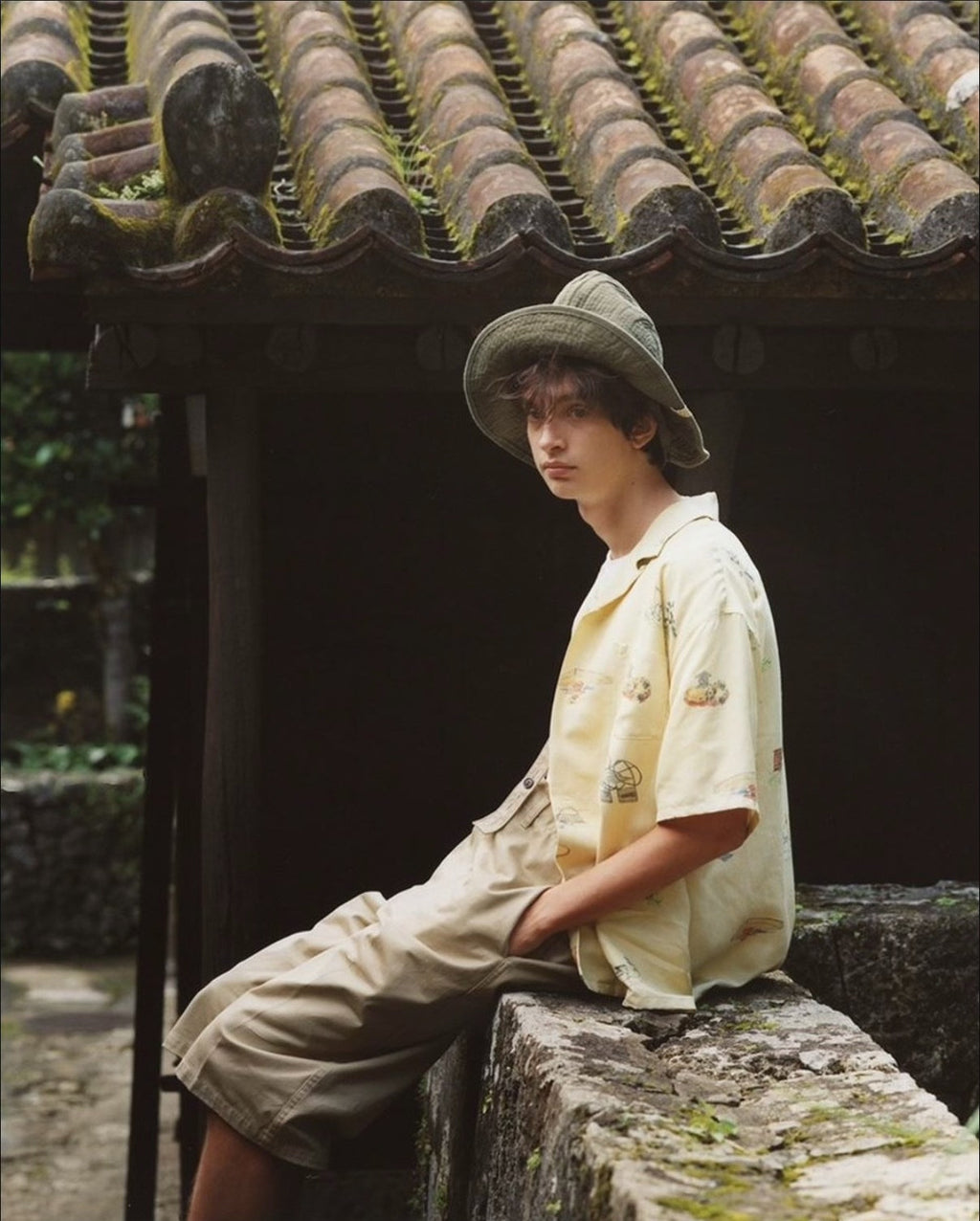 Visvim 21SS Jumbo Pastoral Braces Cotton Shorts
