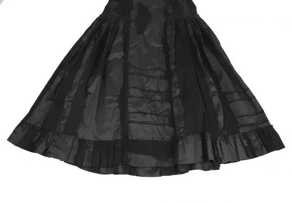 Jean Paul Gaultier Vintage Black Pattern Skirt