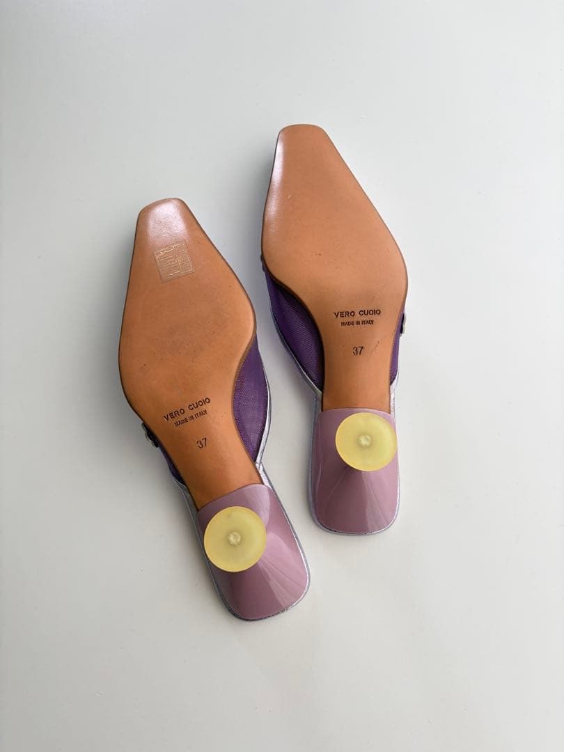 Miu Miu SS99 Floral Mesh Heels