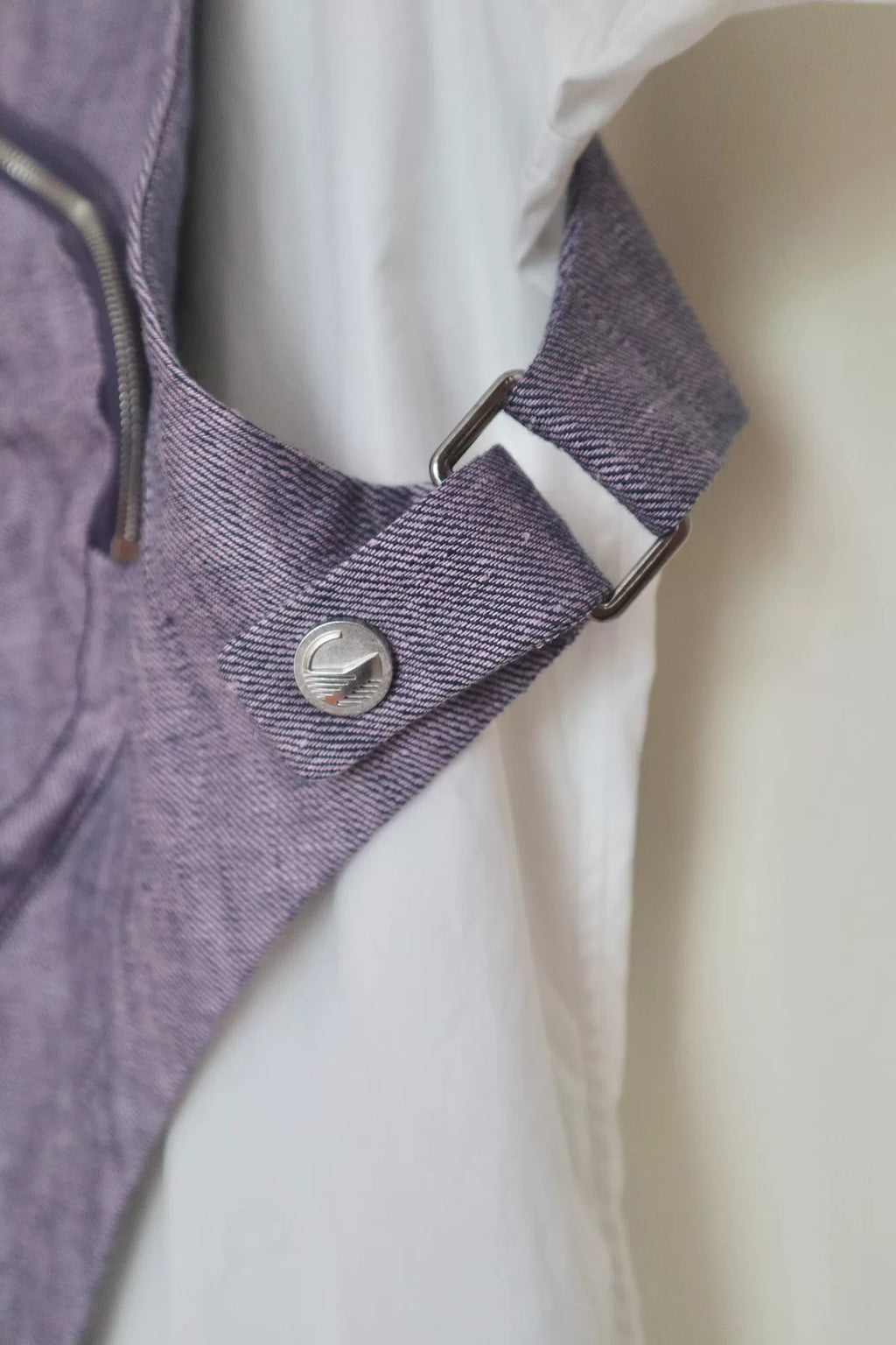 Kiko Kostadinov SS22 Violet Torino Pocket Vest