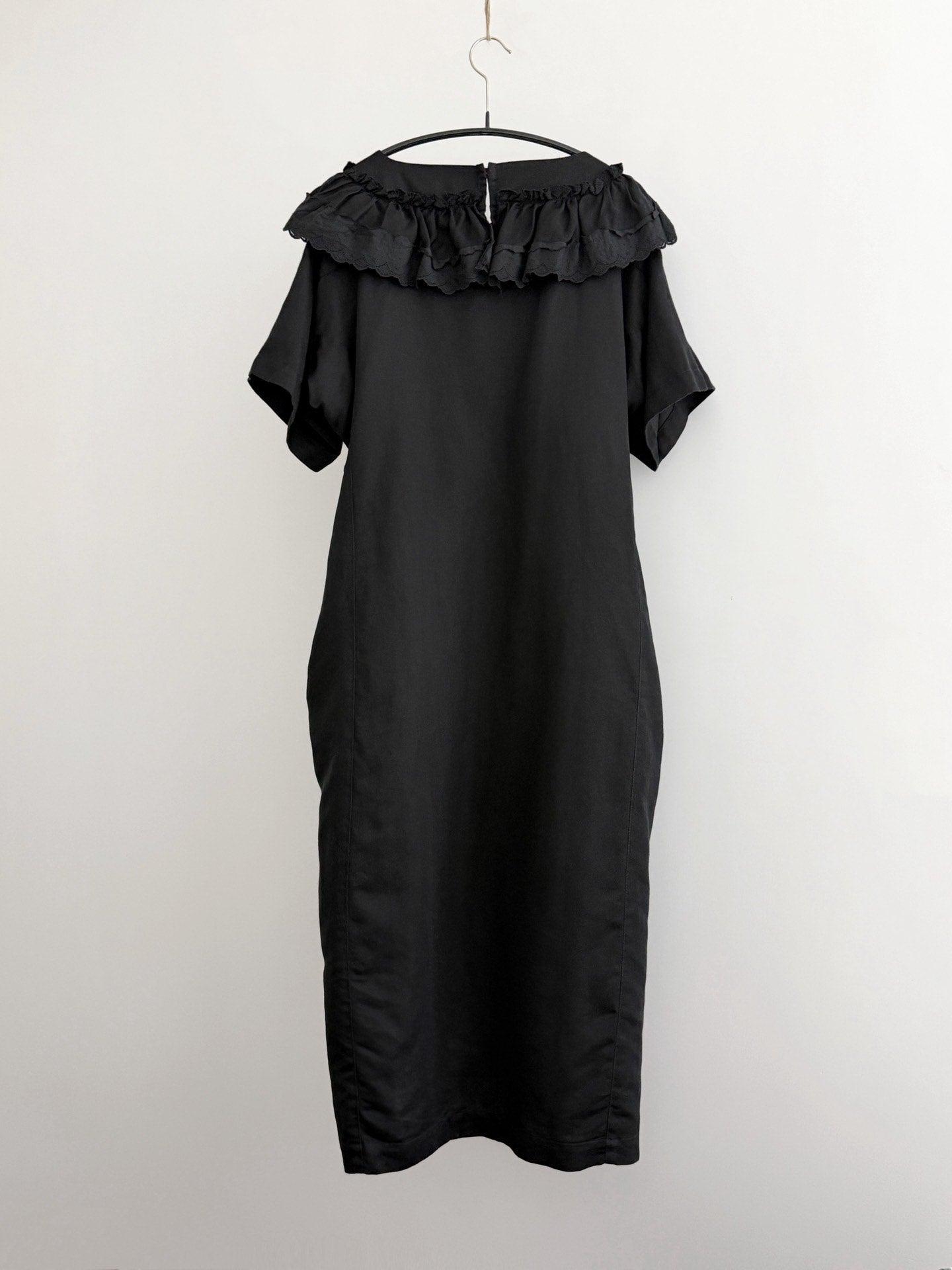 Comme Des Garcons 21SS Pleated Black Dress - Devines