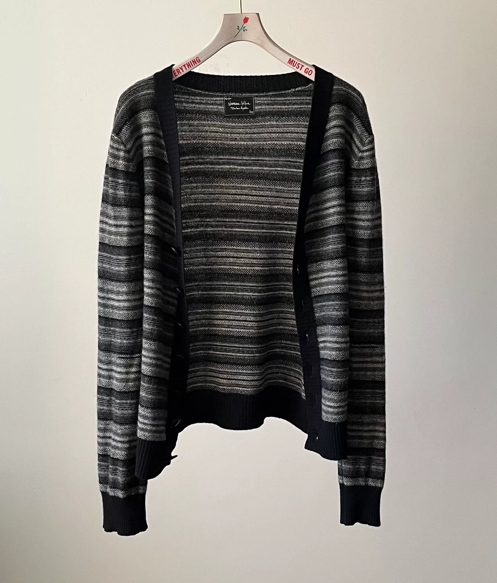 Number (N)ine 07AW knit cardigan