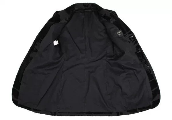 Jean Paul Gaultier Vintage Black Patterned Blazer