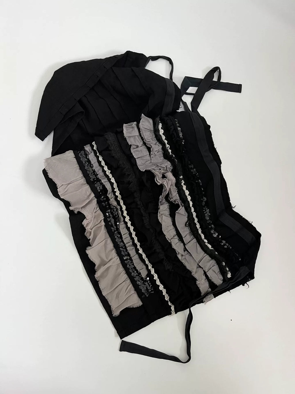 Comme des Garçons Tricot line, Rei Kawakubo, tiered half skirt