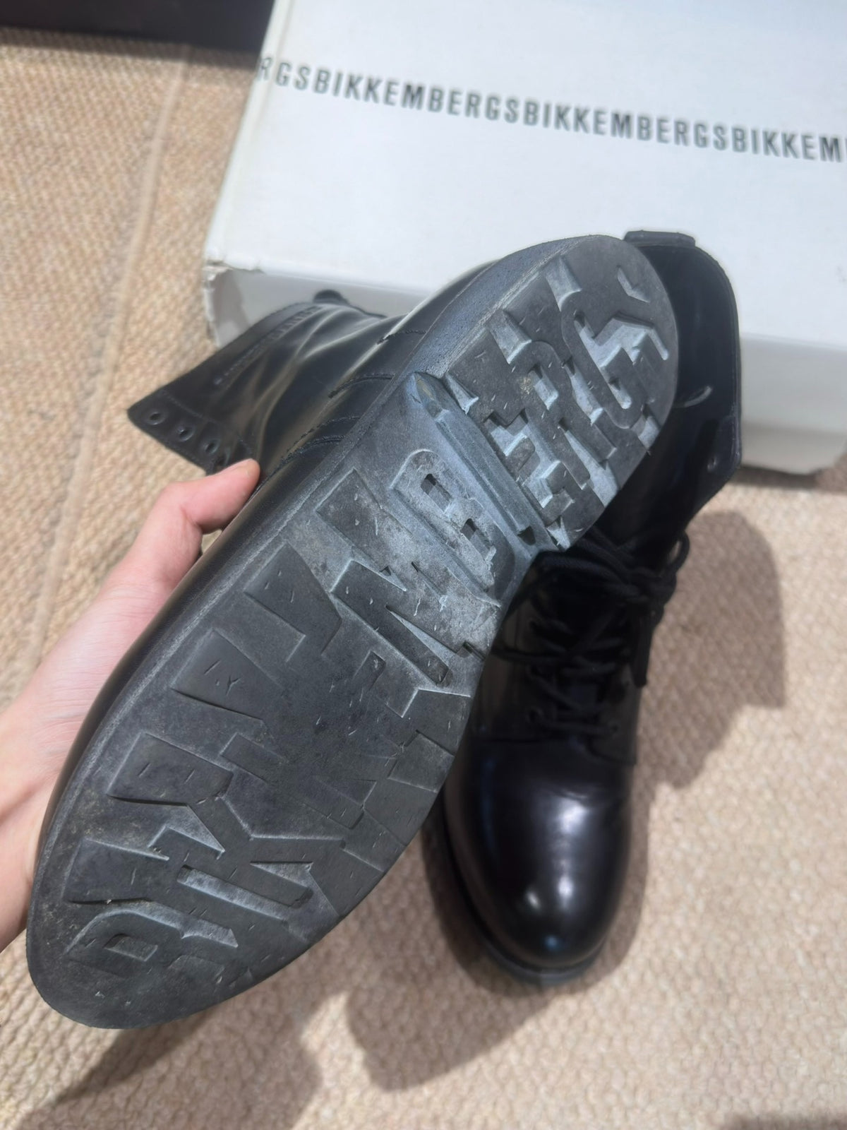Dirk Bikkembergs Military Boots