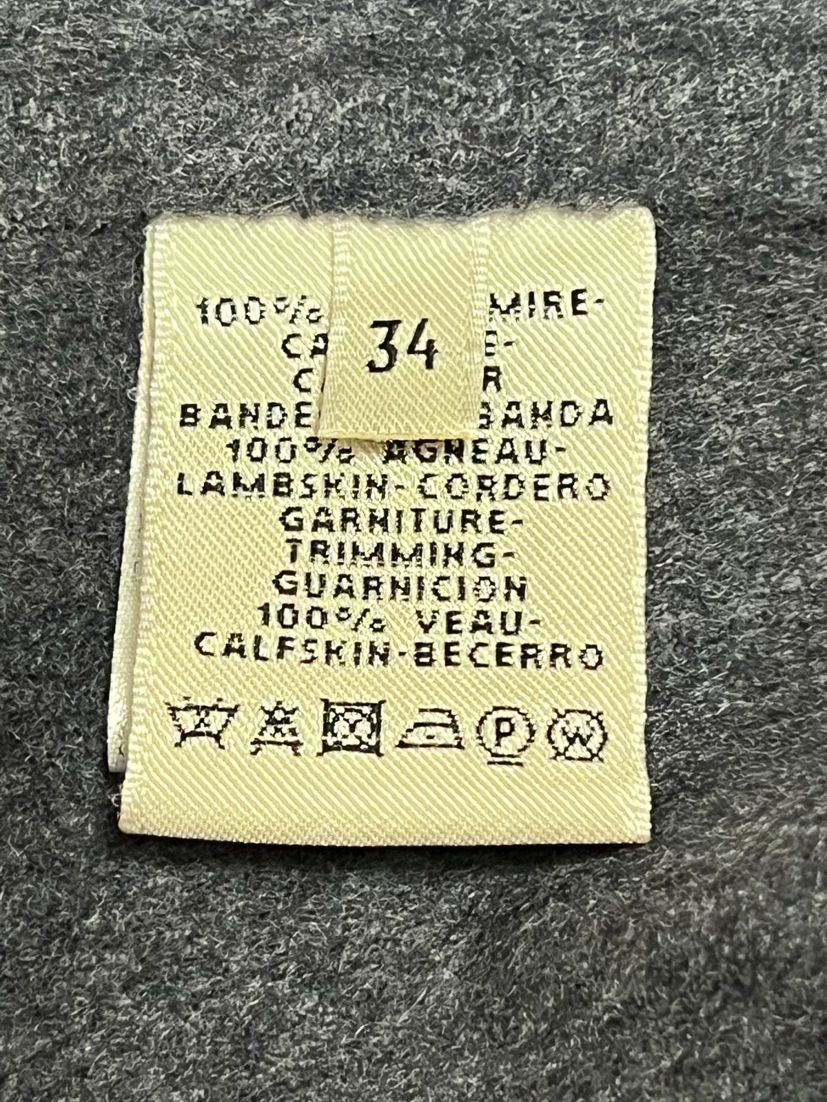 Hermès Cashmere Pieced Leather Red Jacket