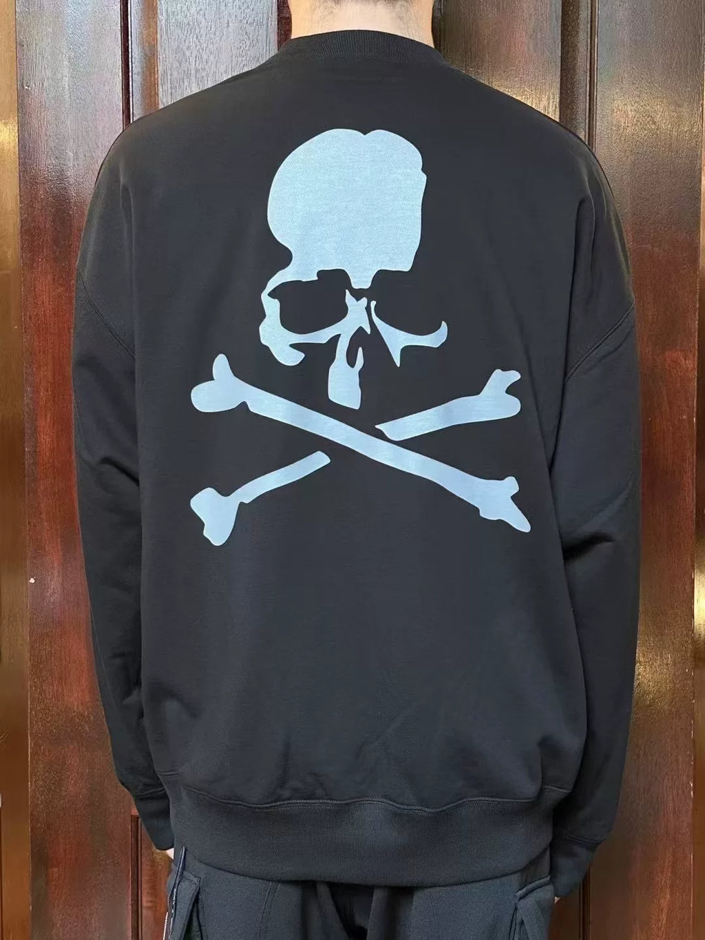 mastermind Japan SS25 Black Boxy Logo Sweatshirt
