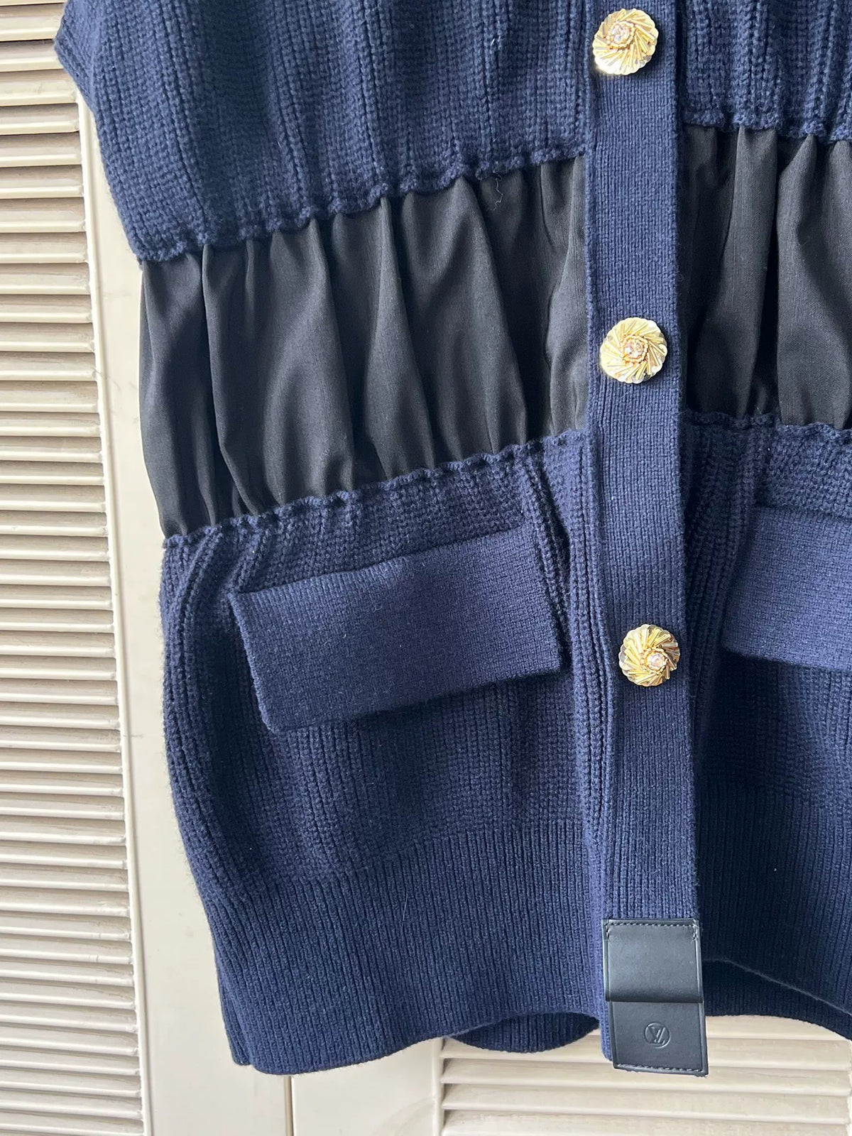 Louis Vuitton Knit Navy Vest