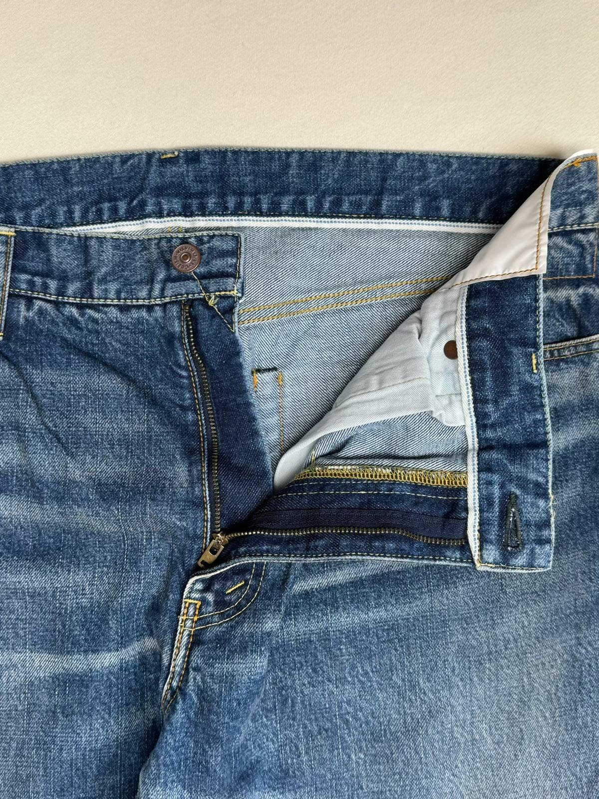 VISVIM 24aw SOCIAL SCULPTURE 05 DAMAGED-42 L32 Distressed Ripped Jeans