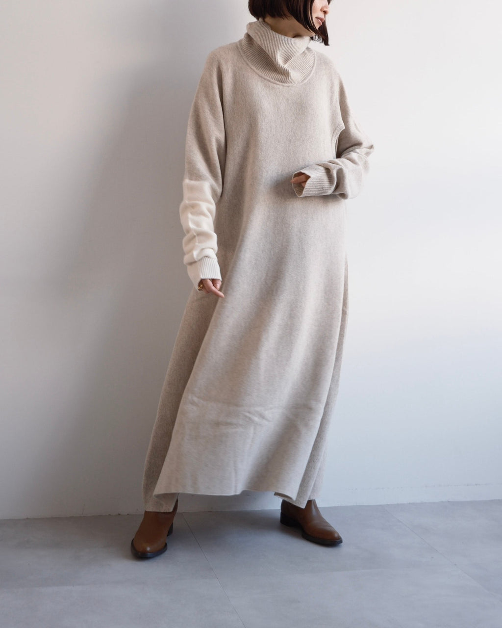 Issey Miyake AW03 Wool Knit Dress