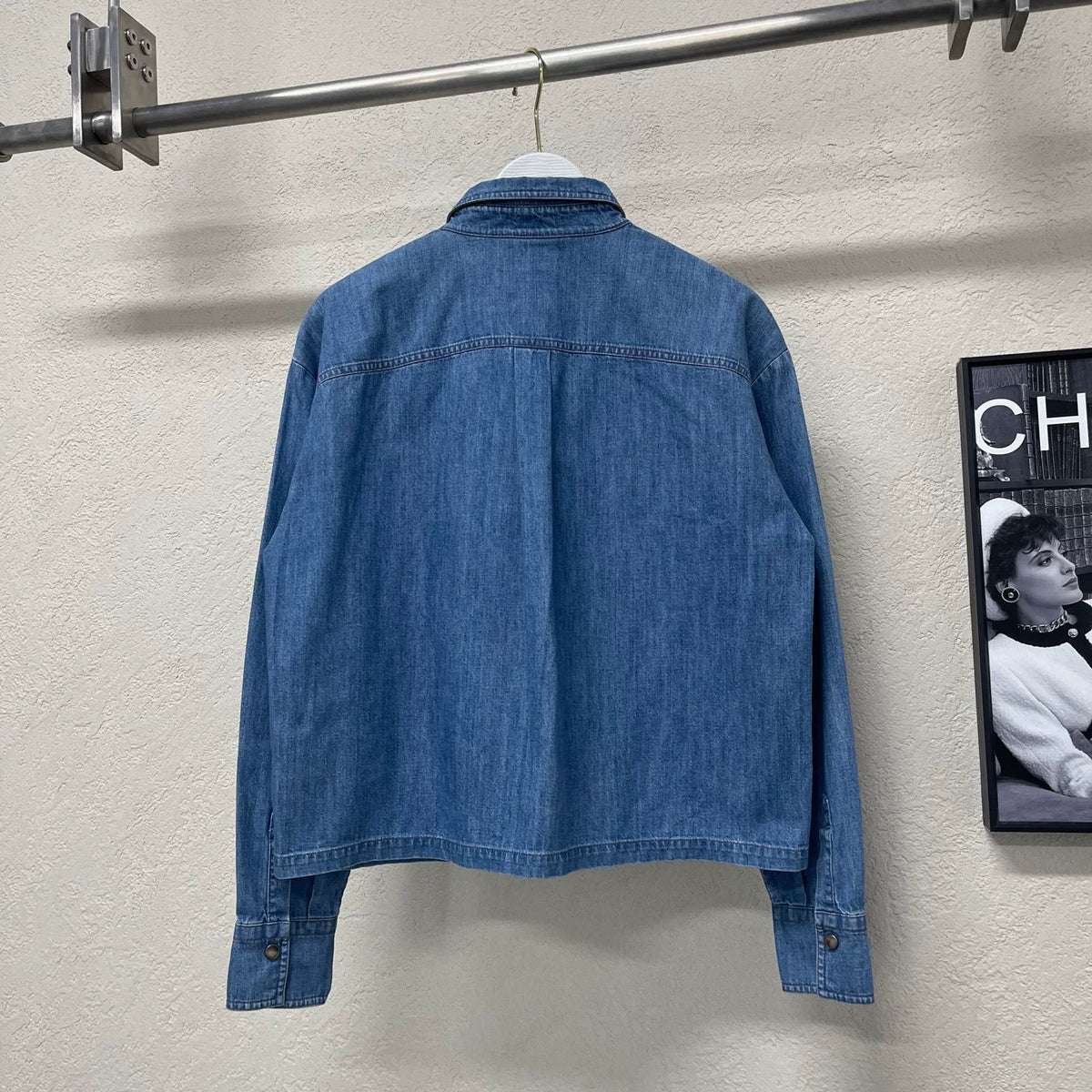 Brunello Cucinelli BC Beaded Denim Shirt