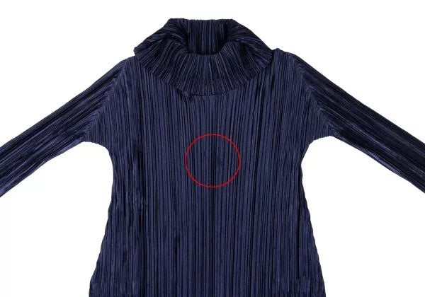 Issey Miyake Vintage Navy Pleated Dress