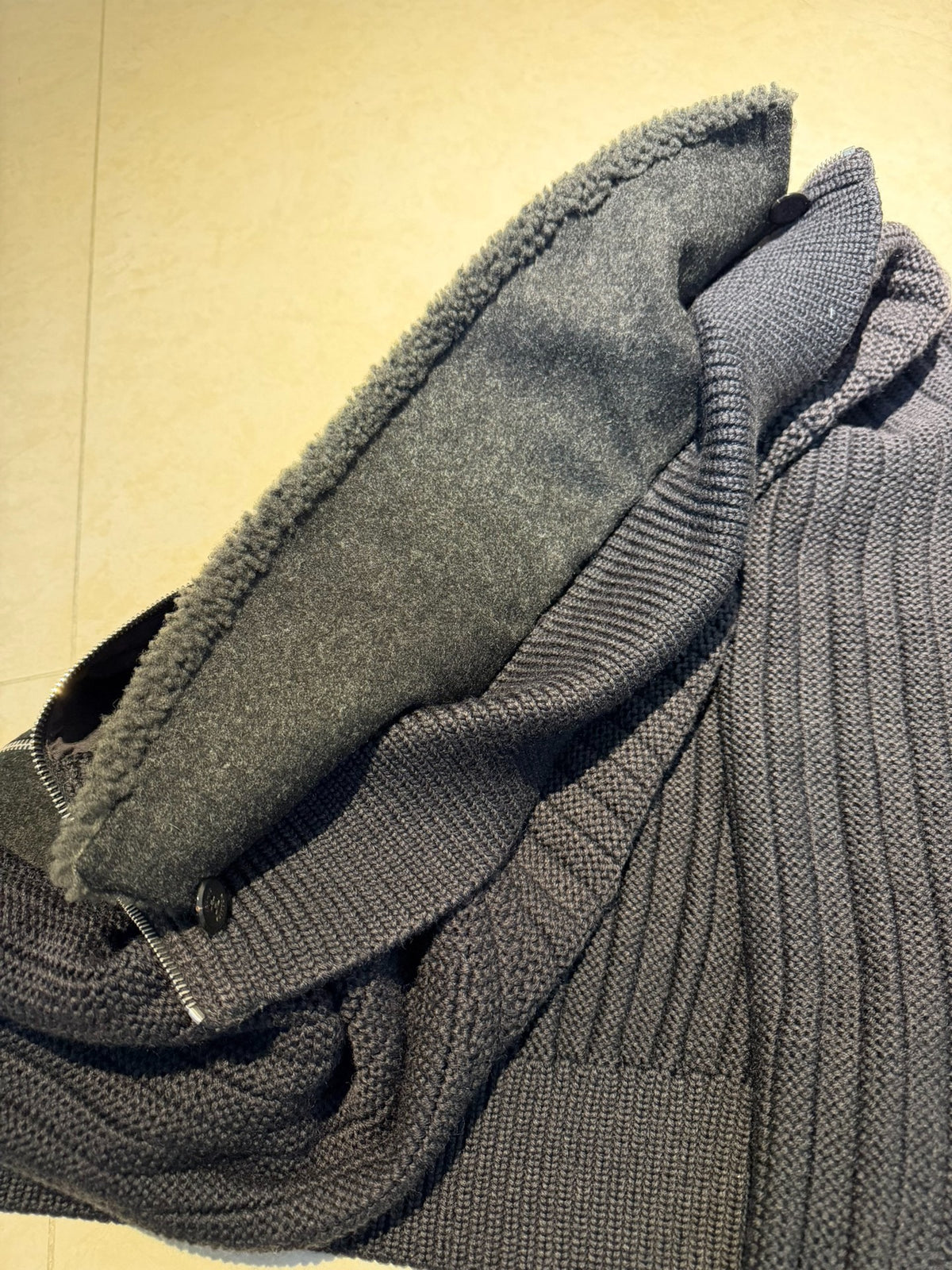 Louis Vuitton Zip Wool Jacket