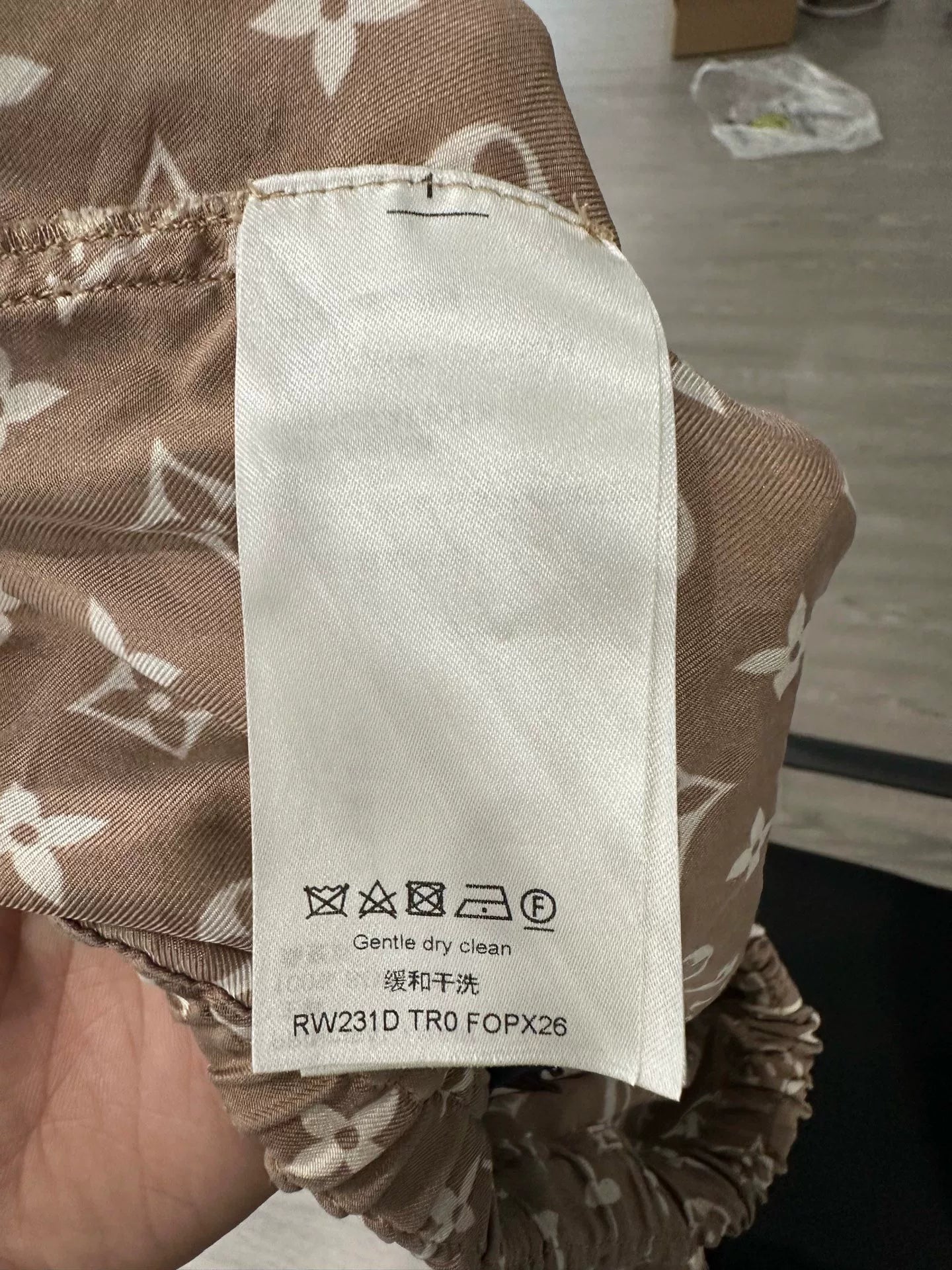 Louis Vuitton Monogram All-Over Print Pants