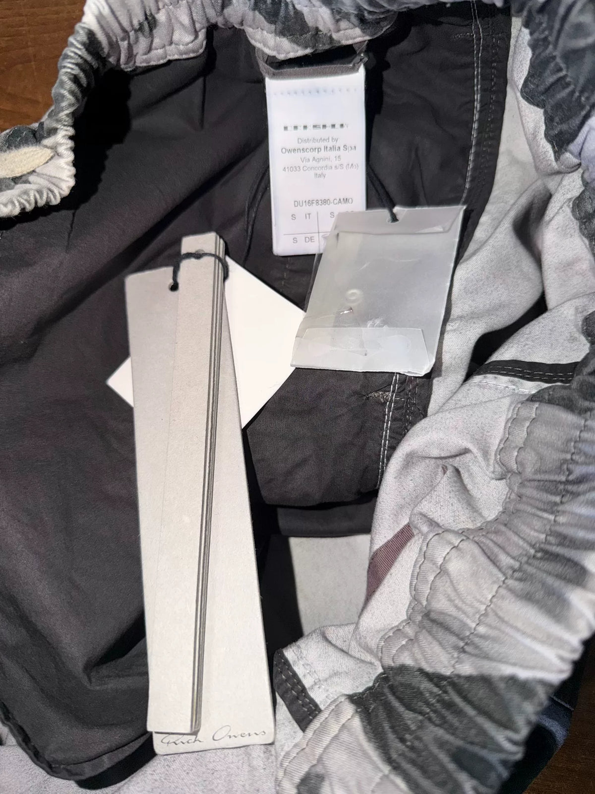 Rick Owens DRKSHDW FW16 Shorts