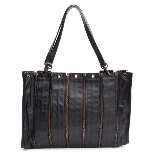 Jean Paul Gaultier Dragon‑Pattern Deconstructed Zip Bag