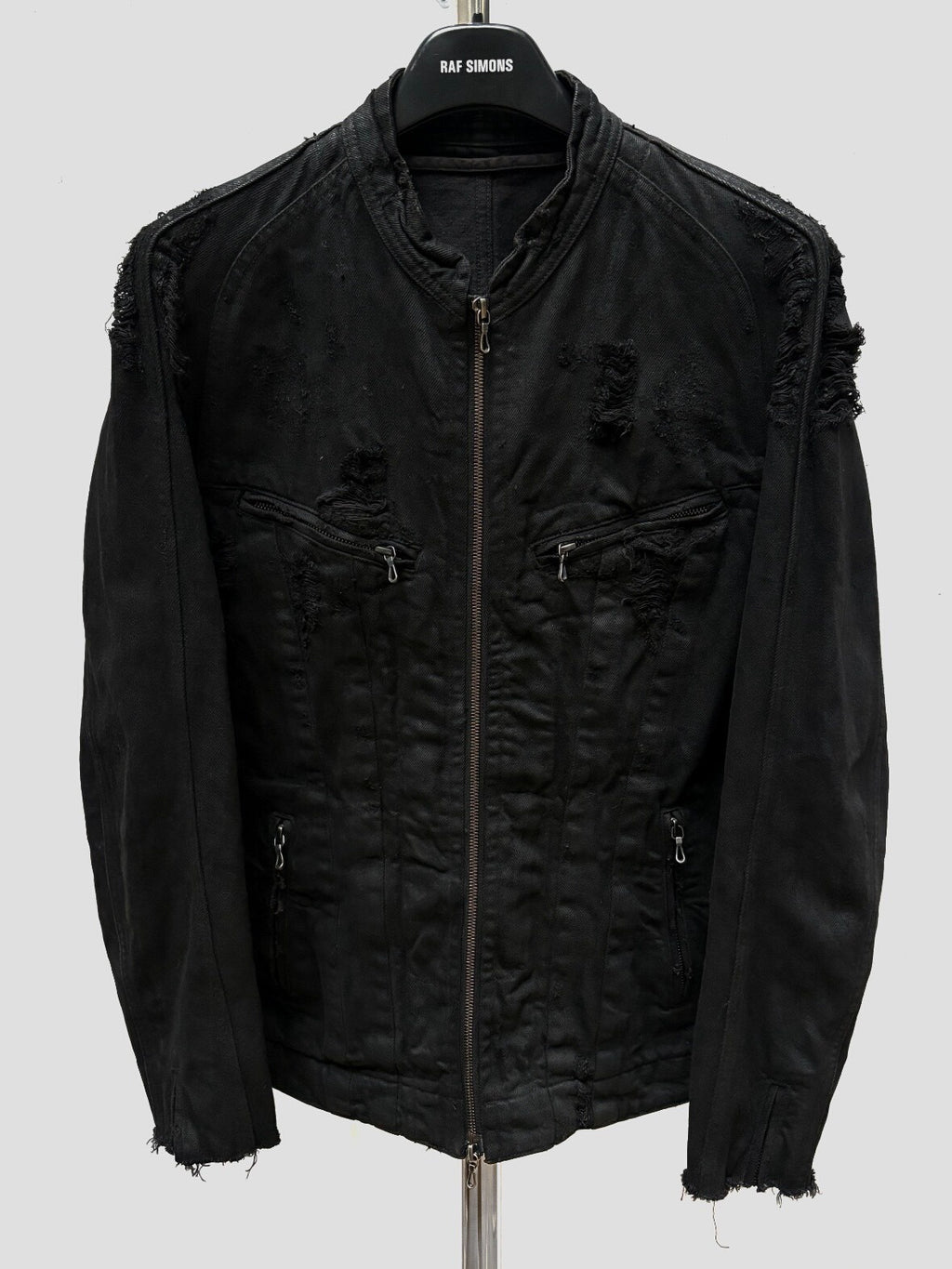 Julius7 FW09 Distressed Denim Jacket