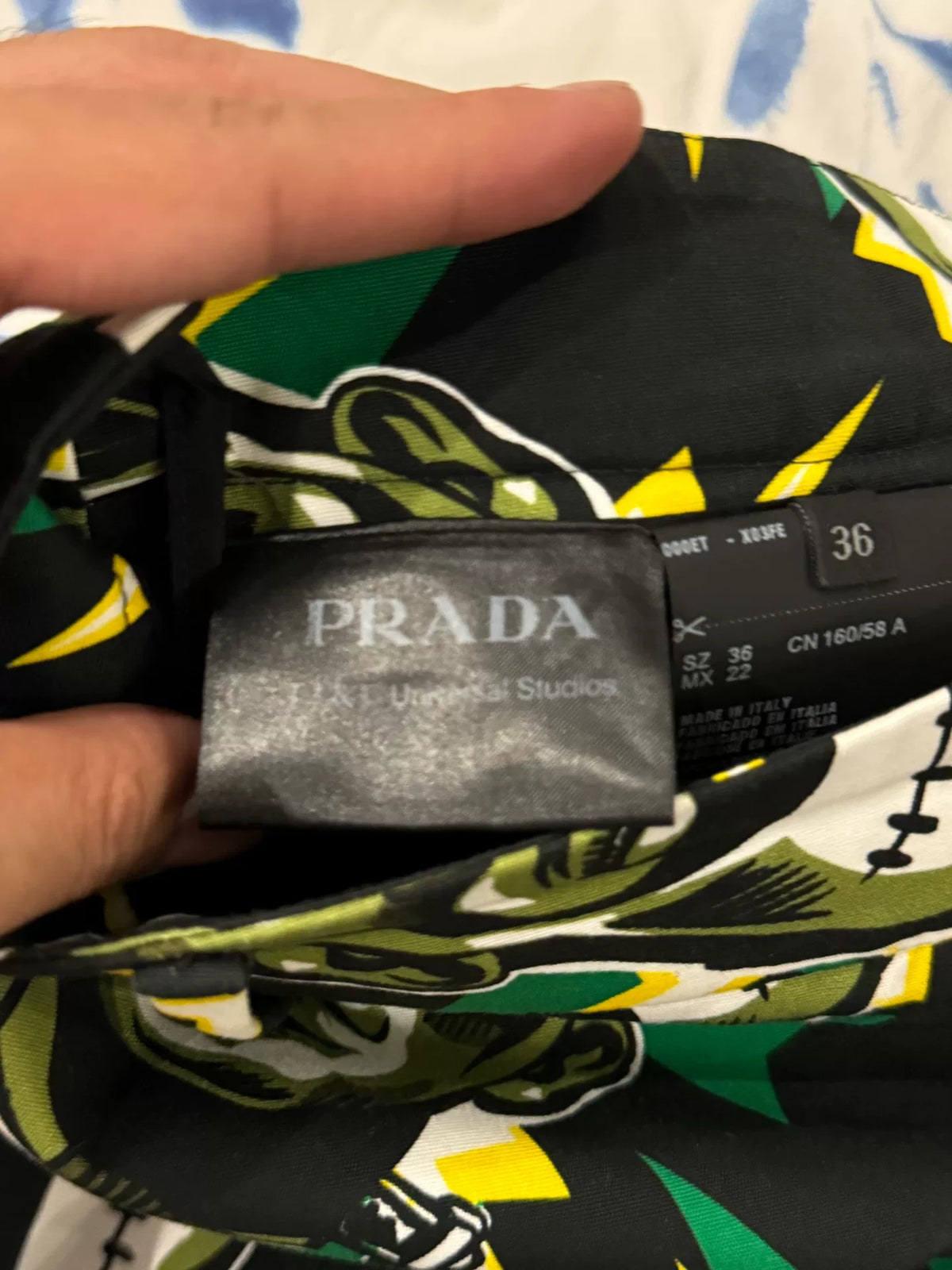 Prada Frankenstein Skirt