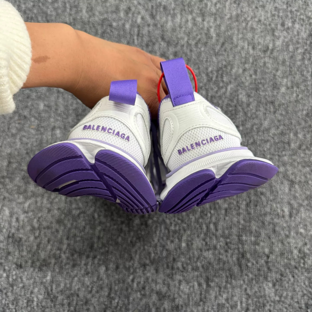 Balenciaga Circuit White Purple Sneakers