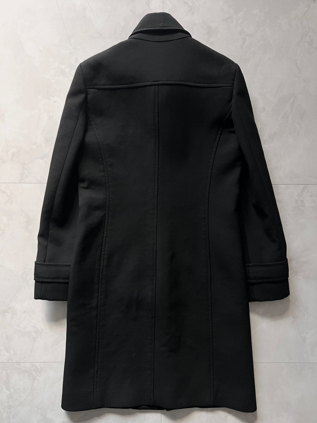Balenciaga Black Wool Coat