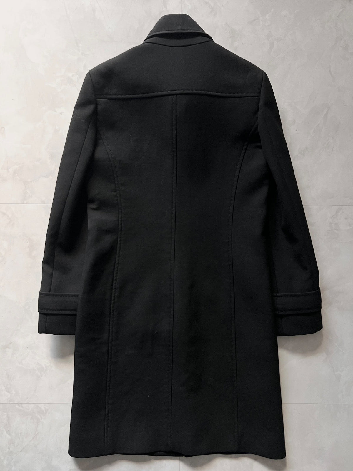 Balenciaga Black Wool Coat