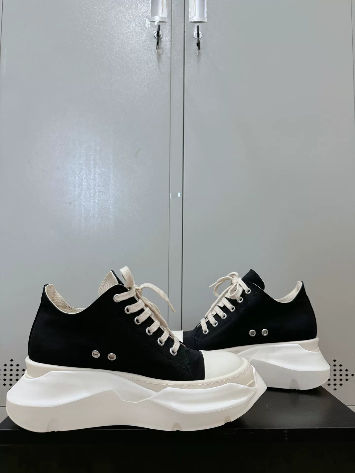 Rick Owens Abstract Tank Sole Large Converse Sneakers