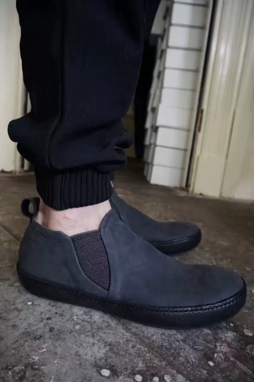 M.A+ SS17 Black Vacchetta Leather Loafers