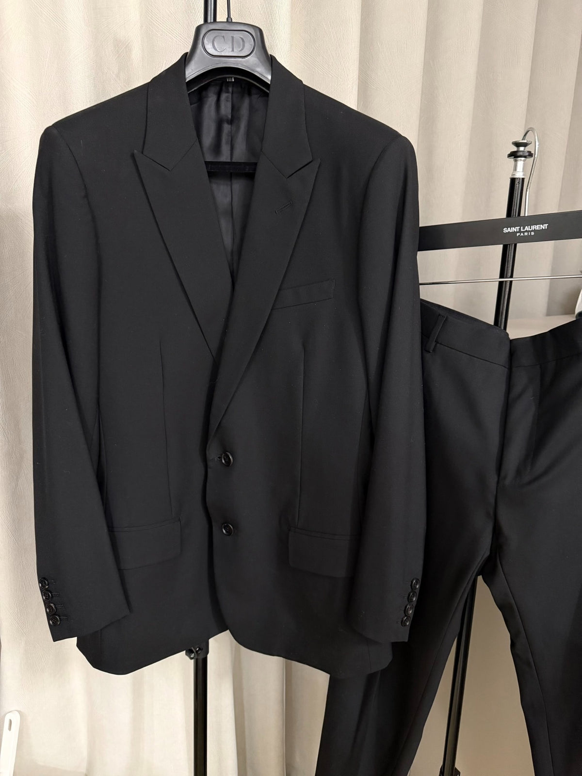 Dior SS22 Black Single-Breasted Suit