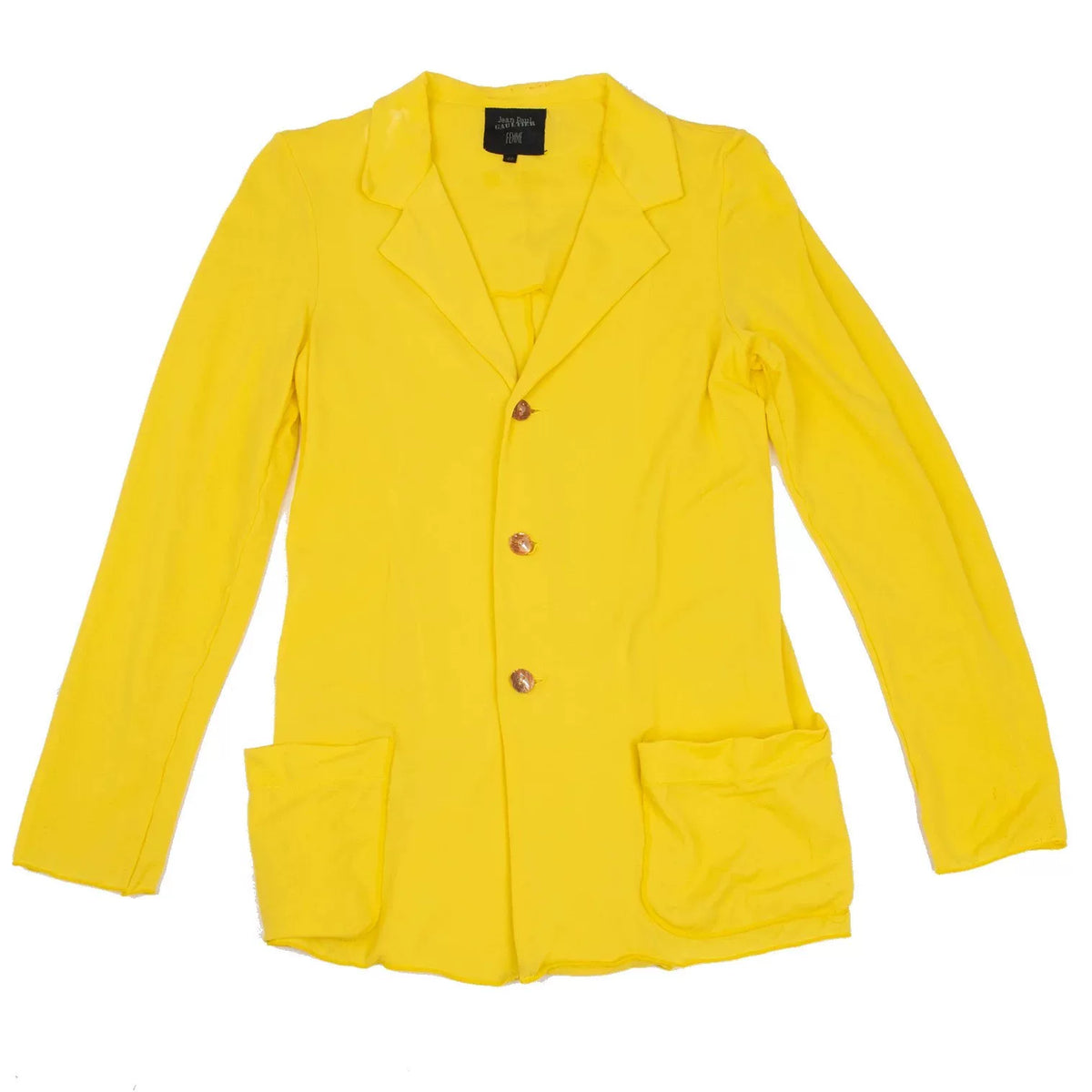 Jean Paul Gaultier Vintage Yellow Blazer