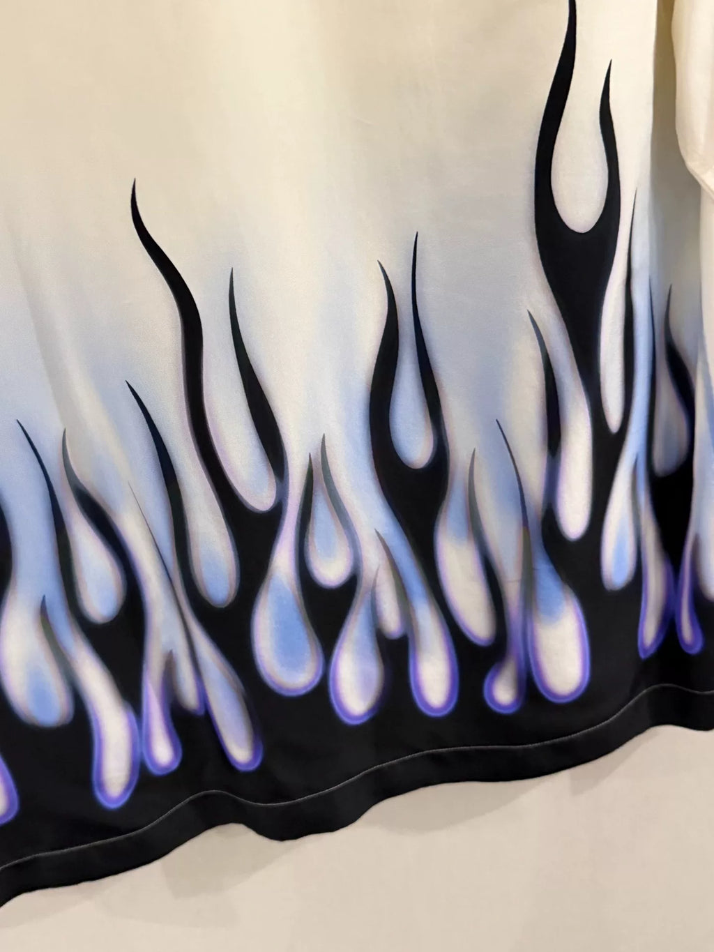 Prada Silk Flame Shirt