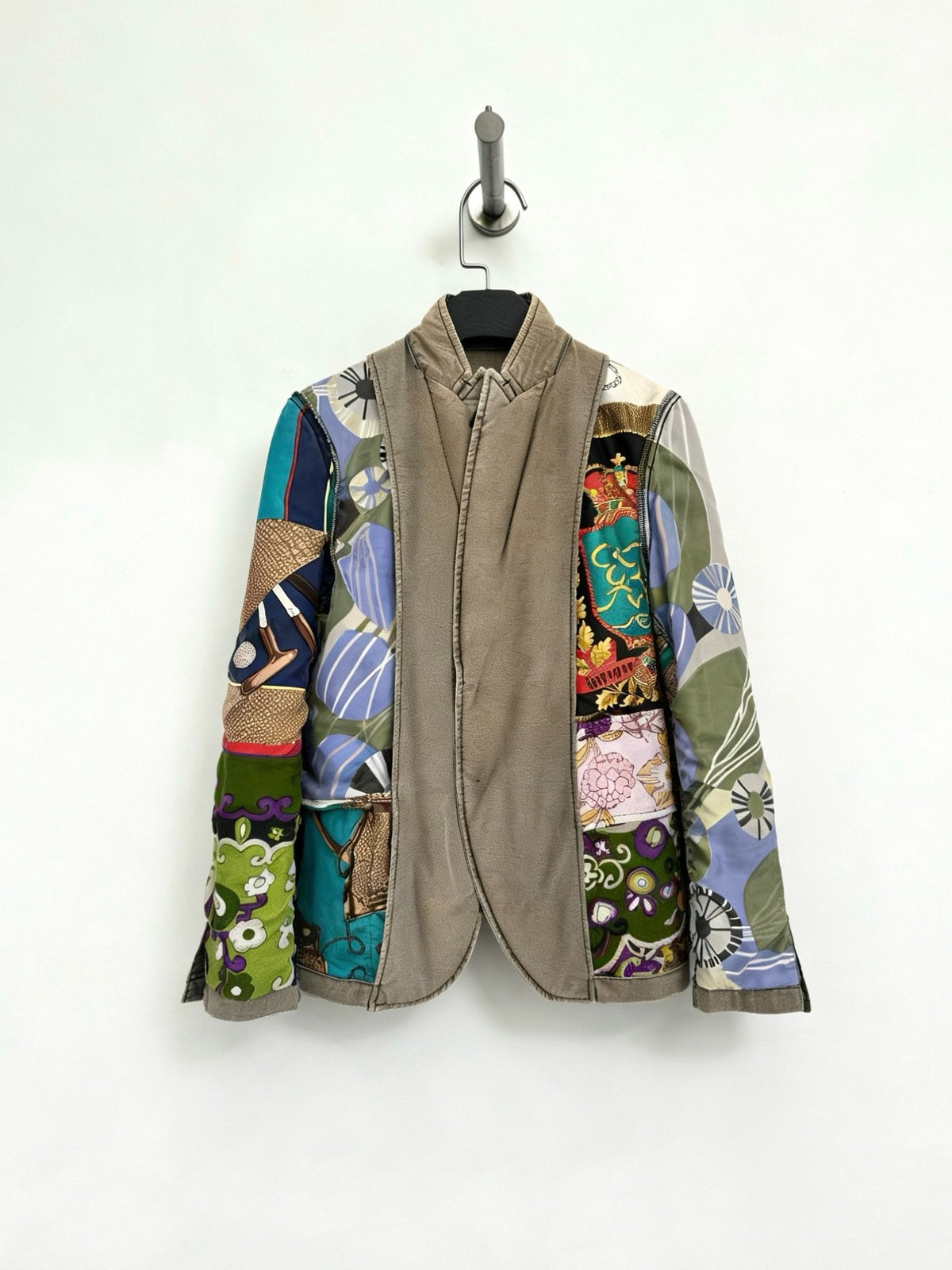 COMME des GARCONS Rei Kawakubo runway patchwork jacket
