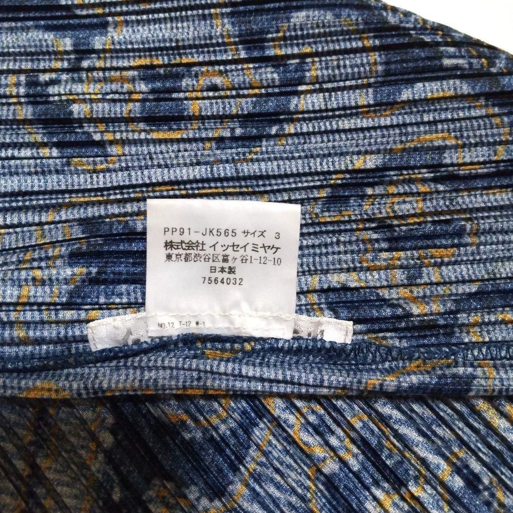 Issey Miyake PP Vintage Totem Pleated Dress