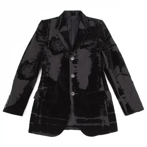 Jean Paul Gaultier Vintage Black Patterned Blazer