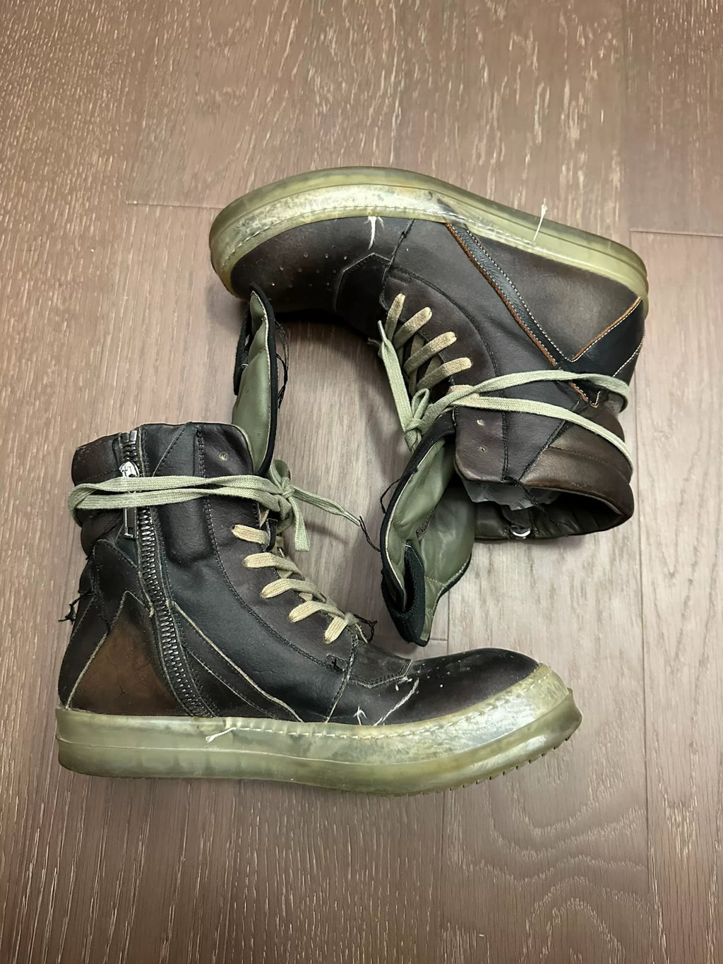 Rick Owens Ghost inverted triangle Sneakers