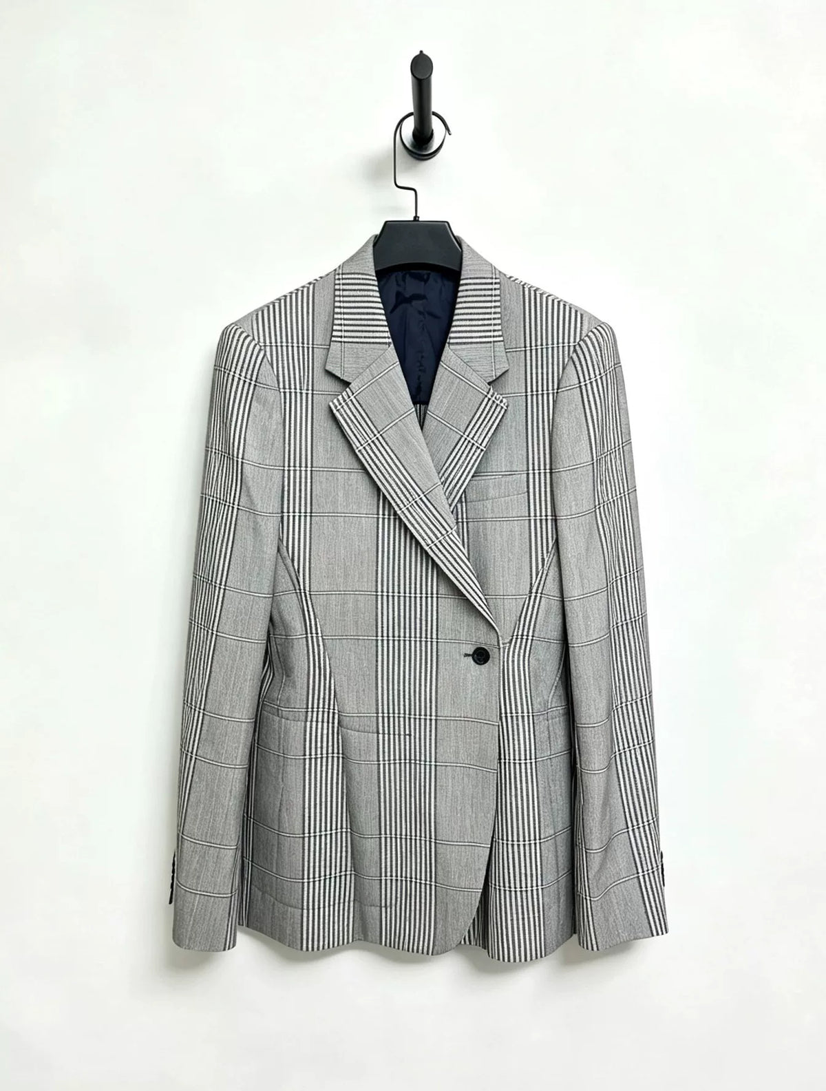 Maison Margiela Hourglass Single-Button Deconstructed Jacket