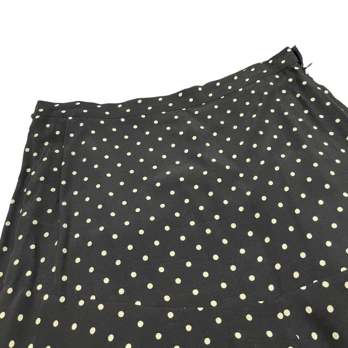 Yohji Yamamoto NOIR Polka Dot Irregular Skirt