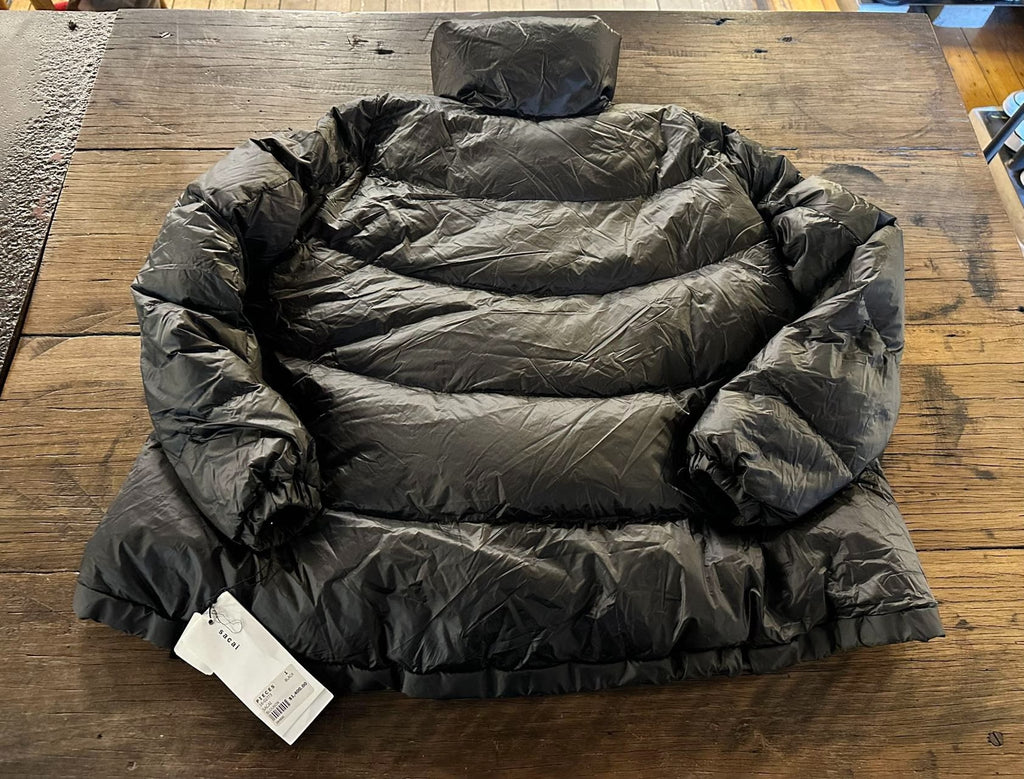 sacai FW16 Luck Black A-Line Puffer Down Jacket