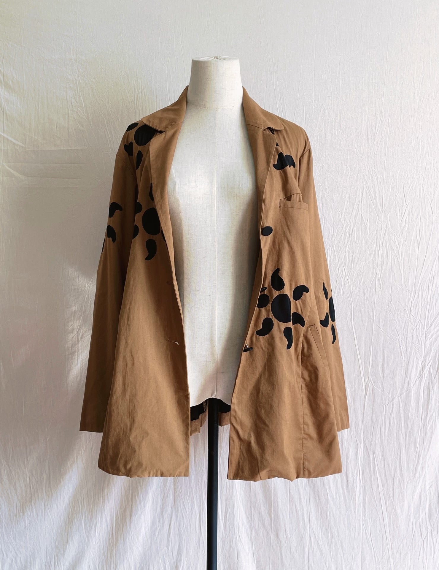 Issey Miyake 1990s Empty Flower Sun Flame Jacket